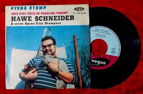 Single Hawe Schneider & Spree City Stompers: Hyena Stomp (Vogue V 45 940) F