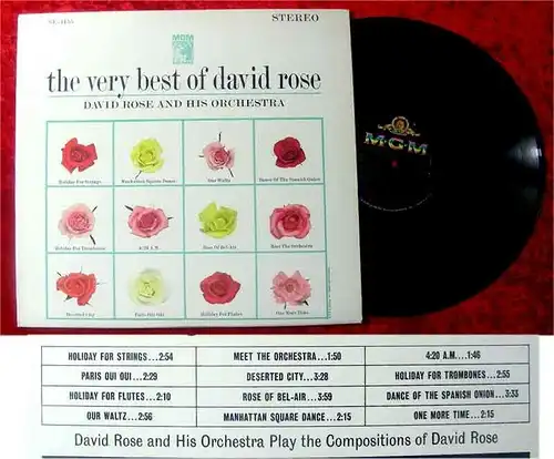 LP David Rose The Very Best of David Rose