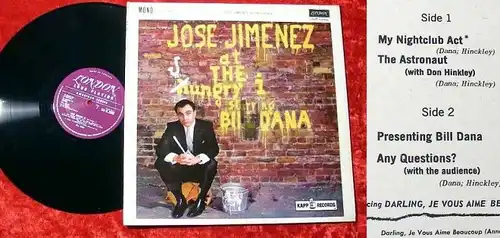 LP Jose Jimenez: At The Hungry I starring Bill Dana