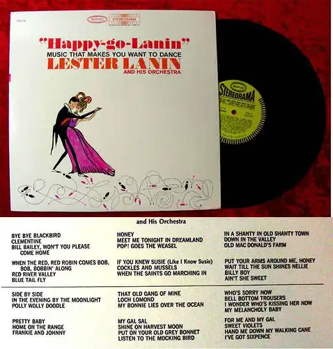 LP Lester Lanin: Happy-Go-Lanin