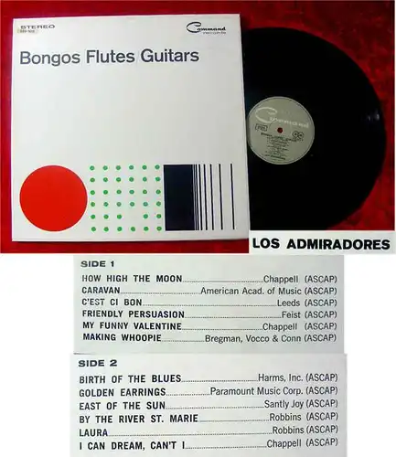 LP Los Admiradores: Bongos Flutes Guitars