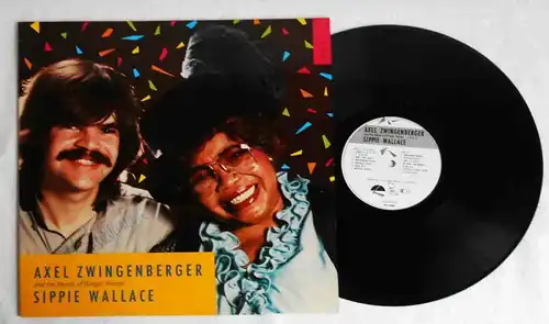 LP Axel Zwingenberger & Sippie Wallace Vol. 1 (Vagabond 884002) Signiert 1983