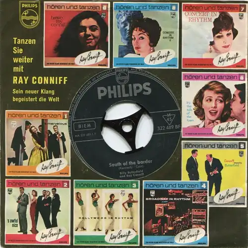 Single Billy Butterfield / Ray Conniff: South of the Border (Philips 322 489 BF)