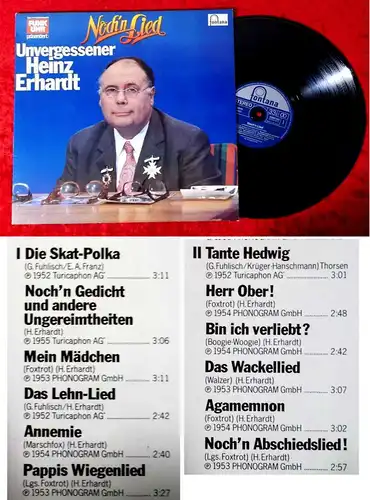 LP Heinz Erhardt: Noch´n Lied (Fontana 9294 153) D