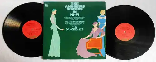 2LP Andrews Sisters In HiFi - The Dancing 20´s (Capitol 2C 184 82148/49) F