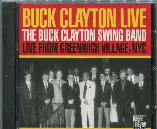 CD Buck Clayton Swing Band: Live From Greenwich Village NYC (Nagel Heyer) 1996