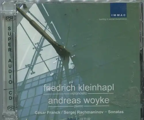 CD Friedrich Kleinhapl & Andreas Woyke: Sonatas (Franck Rachmaninov) (Immac)
