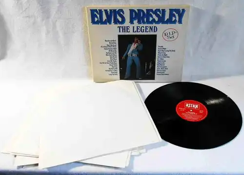 10LP Box Elvis Presley - The Legend (Astan Platinum F 10/24002) D