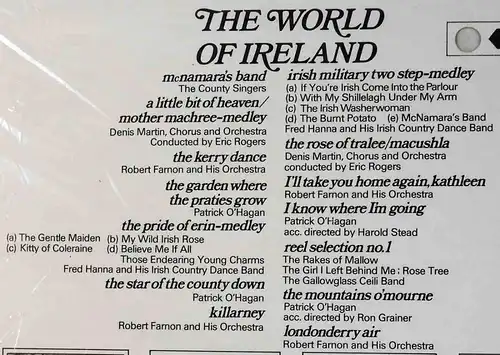 LP The World Of Ireland (Decca PA 53) UK 1970 - Robert Farnon Denis Martin