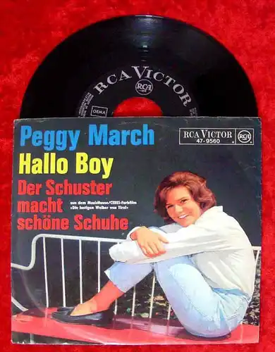 Single Peggy March: Hallo Boy