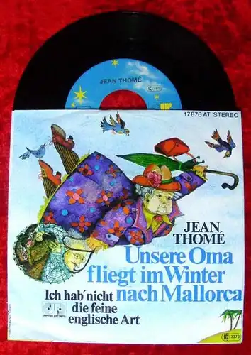 Single Jean Thome Unsere Oma fliegt im Winter nach Mall