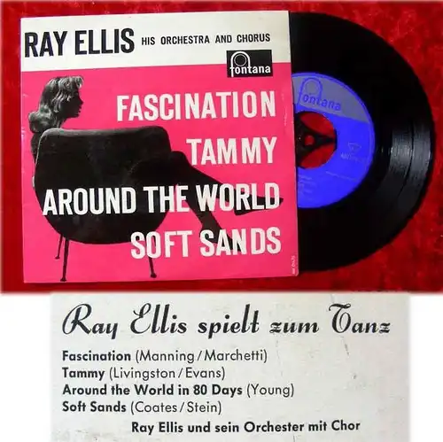 EP Ray Ellis Fascination Tammy Around the World Soft Sa