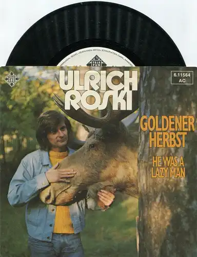 Single Ulrich Roski: Goldener Herbst (Telefunken 611564 AC) D 1974 Promo