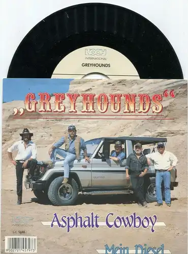 Single Greyhounds: Asphalt Cowboy (Koch 145 797 AS) 1990