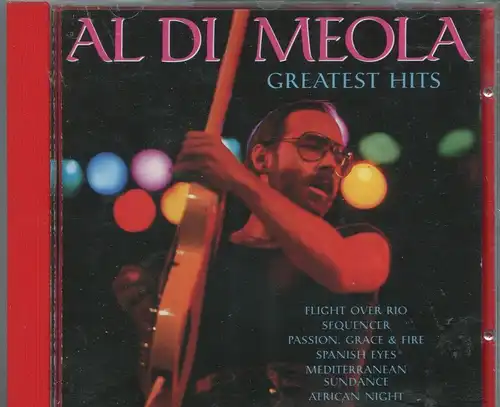 CD Al Di Meola: Greatest Hits (CBS) 1990