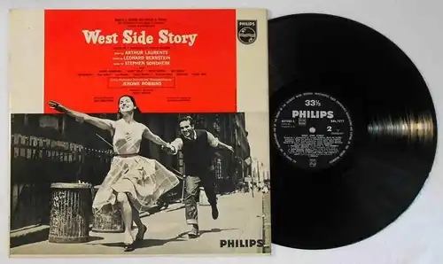 LP West Side Story (Philips BBL 7277) UK 1957 Carol Lawrence Larry Kert...