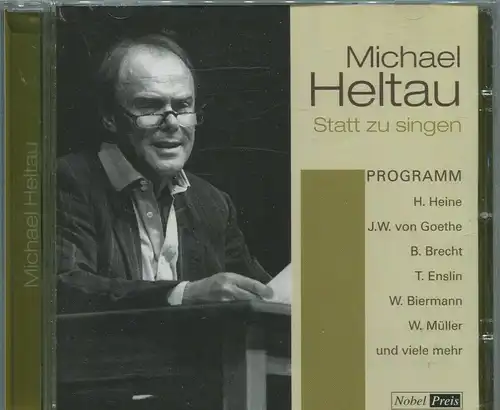 CD Michael Heltau: Statt zu singen (Membran) 1990