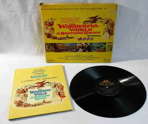 1LP Box Wonderful World Of The Brothers Grimm (MGM 1E3) US Deluxe Edition w/Book