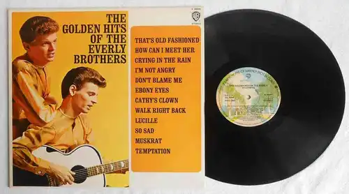 LP Everly Brothers: Golden Hits Of Everly Brothers (Warner Bros. K 46005) UK 