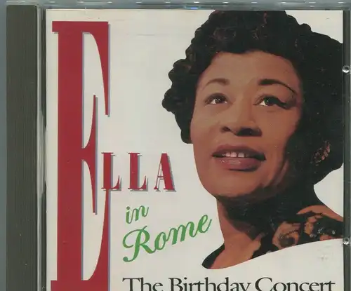 CD Ella Fitzgerald: Ella In Rome - The Birthday Concert (Verve) 1988