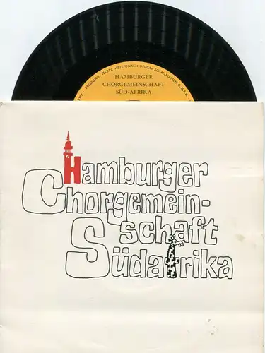 EP Hamburger Chorgemeinschaft Südafrika (Teldec TST 75 407) D 1967