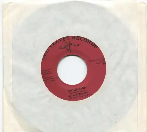 Single John Schwenk: Moonship / Country Days Country Ways (Red Velvet 881) US78