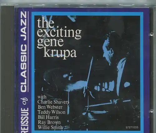 CD Gene Krupa: The Exciting (Enoch´s Music)