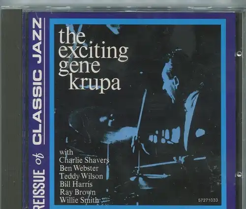 CD Gene Krupa: The Exciting (Enoch´s Music) 