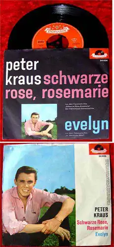 Single Peter Kraus: Schwarze Rose, Rosemarie