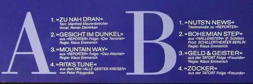 LP Irmin Schmidt: Filmmusik Vol. 5 (Virgin 209 919-600) D 1989 ("Reporter")