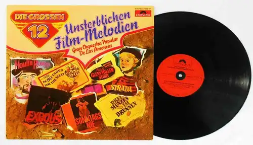 LP Gran Qrquestra Popular de Las Americas: Großen 12 Unsterblichen Filmmelodien