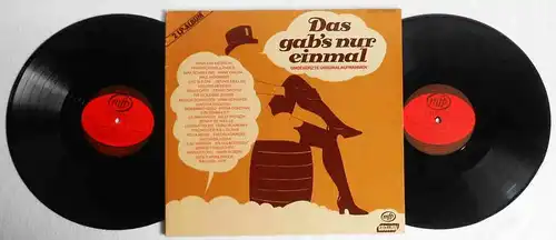 2LP Das gab´s nur einmal (MfP Exclusiv 176-31 590/91) Ungekürzte Originale