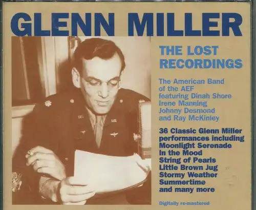2CD Glenn Miller: The Lost Recordings (Conifer) 1995