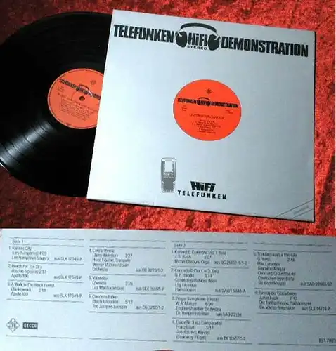 LP Telefunken HiFi Demonstrationsplatte