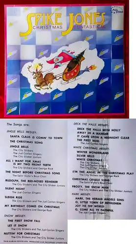 LP Spike Jones: Christmas Funtastical (AllStar 60002) D