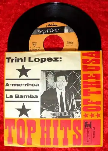 Single Trini Lopez America La Bamba