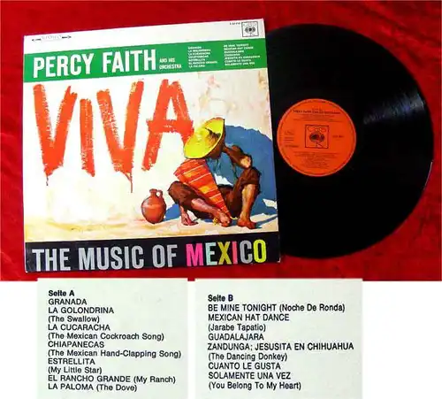 LP Percy Faith: Viva - The Music of Mexico