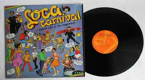 LP Byron Lee & The Dragonaires: Loca Carnival (Dynamic 3401) Jamaica 1980