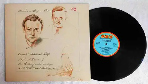 LP Peter Pears & Benjamin Britten: Songs by Schubert & Wolf (BBC ZCF 410) UK 86