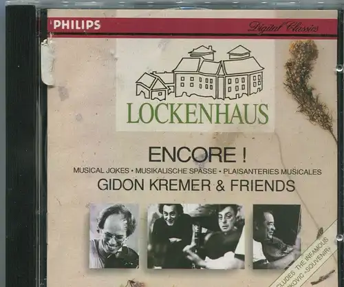 CD Gidon Kremer & Friends: Encore (Philips) 1992 