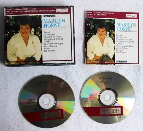 2CD Marilyn Horne: Great Voices - Public Performances 1966 - 1989 (1991)