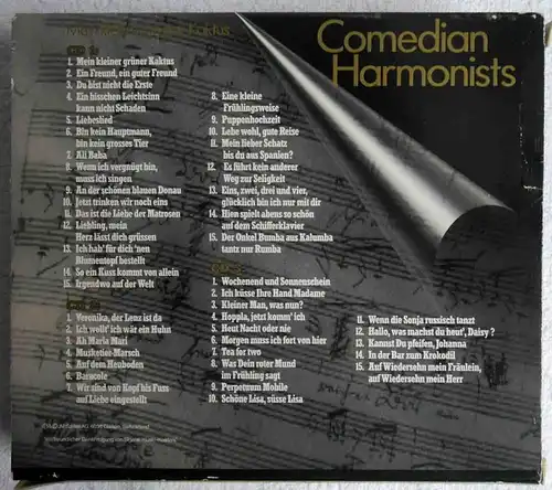 3CD Box Comedian Harmonists: Mein kleiner grüner Kaktus 