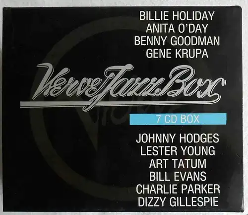 7CD Box Verve Jazz Box (Verve) 1991 - von Billie Holiday bis Bill Evans - 