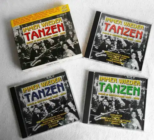 3CD Box Immer wieder Tanzen - Swing in Deutschland 1934 - 1948