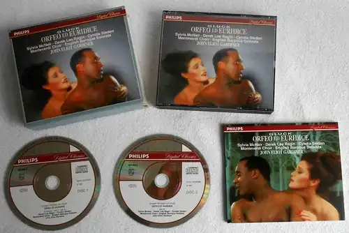 2CD Box Gluck: Orfeo ed Euridice John Eliot Gardiner (Philips) 1993 
