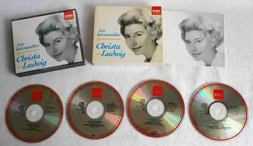 3CD Box Christa Ludwig: Les Introuvables de Christa Ludwig (EMI) 1991