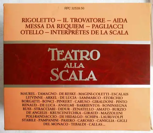 12CD Box Teatro alla Scala (Harmonia Mundi) 