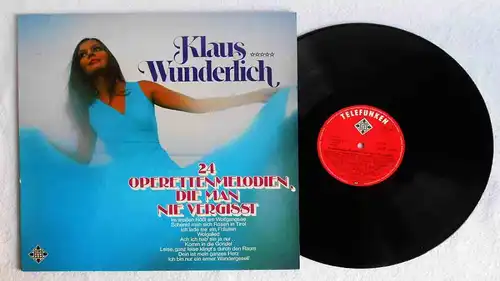 LP Klaus Wunderlich: 24 Operettenmelodien, die man nie vergißt (Telefunken) 1974