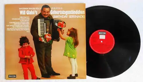 LP Will Glahé´s Geburtstagsständchen - Tanzende Finger Vol. 3 (Decca SLK 16742)