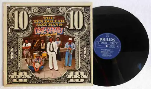 LP Ten Dollar Jazz Band: Total Kaputt (Philips 6305 232) D 1974